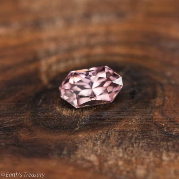 2.95-Carat Rose-Pink Zircon