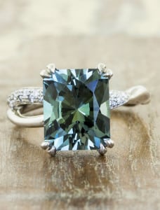 5.64-Carat Montana Sapphire Engagement Ring