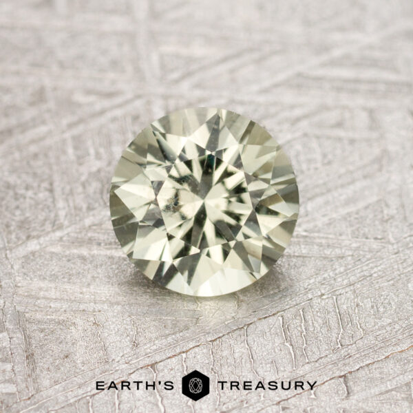 0.91-Carat Pastel Yellow Montana Sapphire 0.91-Carat Pastel Yellow Montana Sapphire