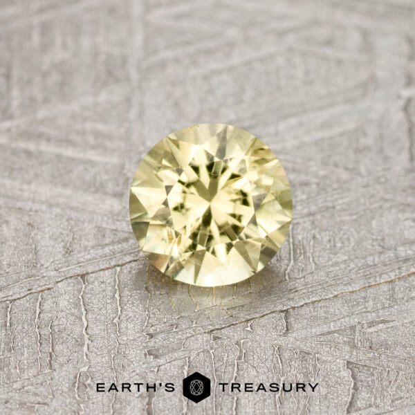 0.54-Carat Lemon Yellow Montana Sapphire 0.54-Carat Lemon Yellow Montana Sapphire