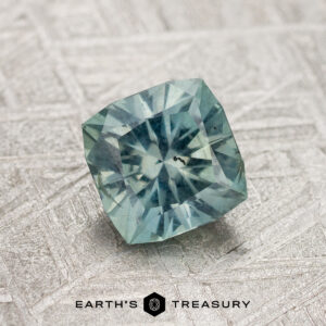 1.06-Carat Aqua Green Montana Sapphire