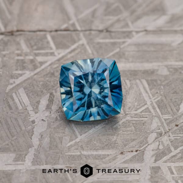 3.27-Carat Blue-Green Montana Sapphire