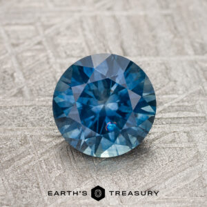 1.28-Carat Peacock Blue Montana Sapphire (Heated)