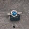 The "Charlotte" 14k white gold with 1.71-carat Montana sapphire
