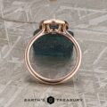 The "Grace" in 14k rose gold with 0.90-Carat Montana Sapphire