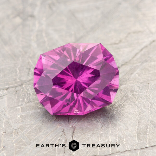 1.70-Carat Magenta Purple to Hot Pink Color Change Pastel Pyrope