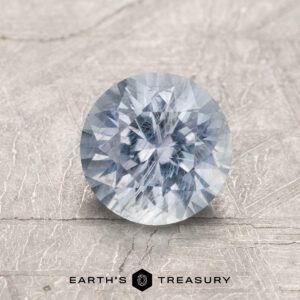 1.40-Carat Aqua Blue Montana Sapphire