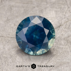 1.76-Carat Deep Blue-Green Montana Sapphire (Heated)