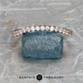 The Classic Prong-Set band in 14k rose gold