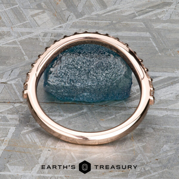 The Classic Prong-Set band in 14k rose gold The Classic Prong-Set band in 14k rose gold
