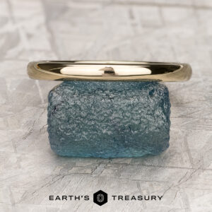The Custom-Fit Straight Band in 14k yellow gold