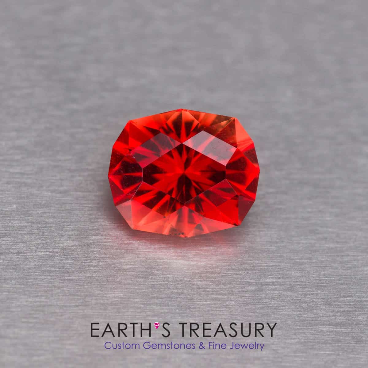 1.72-Carat Rich Red Oregon Sunstone Treasury