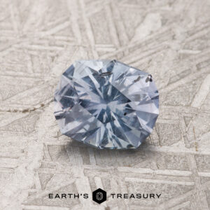 1.05-Carat Light Gray-Blue Montana Sapphire