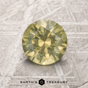 1.26-Carat Bright Yellow Montana Sapphire