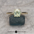 The "Flora" in 14k yellow gold with 1.66-Carat Montana Sapphire