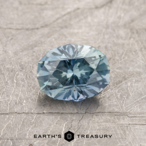1.05-Carat Aqua-Sky Blue Particolored Montana Sapphire
