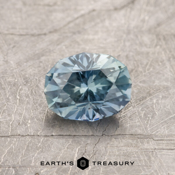 1.05-Carat Aqua Blue Montana Sapphire 1.05-Carat Aqua Blue Montana Sapphire