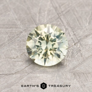 0.89-Carat Light Yellow Montana Sapphire (Heated)