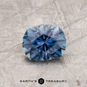A purple Montana sapphire in our "Helena" oval design
