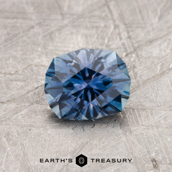 1.05-Carat Medium Blue Montana Sapphire (Heated) A purple Montana sapphire in our "Helena" oval design