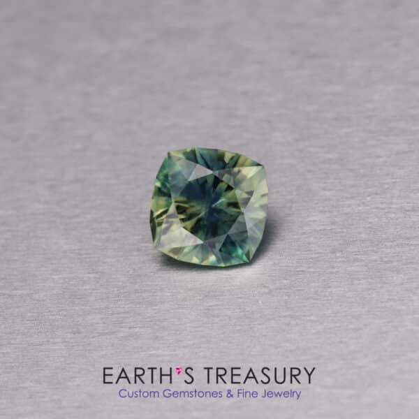1.71-Carat Blue-Yellow Particolored Montana Sapphire (Heated)