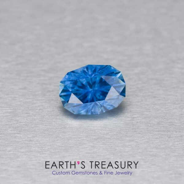 3.09-Carat Medium Blue Montana Sapphire (Heated)