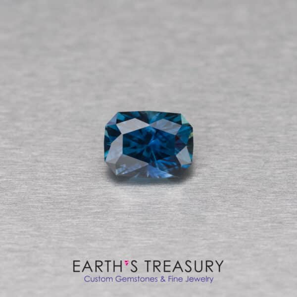 1.74-Carat Deep Blue Montana Sapphire (Heated)