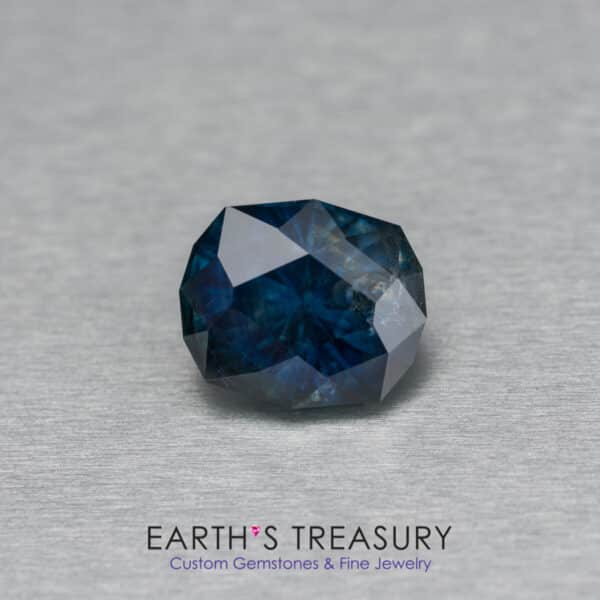 3.23-Carat Deep Blue Montana Sapphire (Heated)