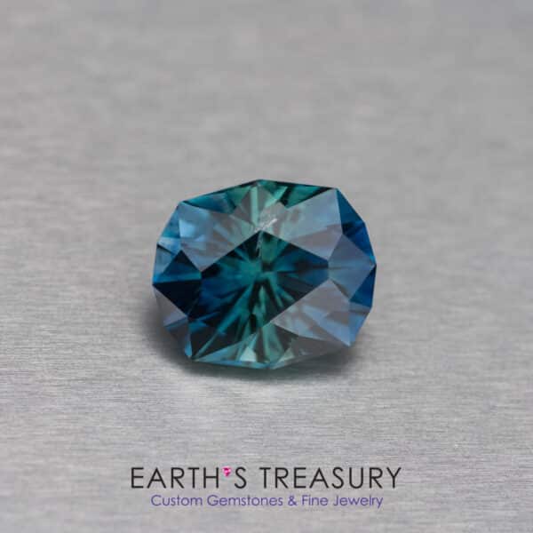 2.65-Carat Blue-Green Bicolored Montana Sapphire (Heated)