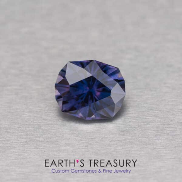 2.63-Carat Deep Blue-Purple Color Change Montana Sapphire (Heated)