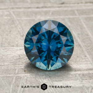 1.29-Carat Deep Peacock Blue Montana Sapphire (Heated)