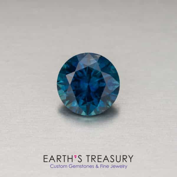 2.11-Carat Deep Teal Blue Montana Sapphire (Heated)