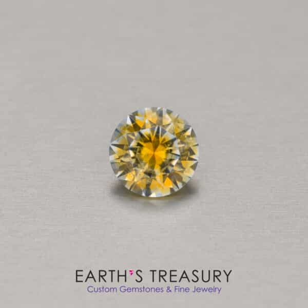 1.14-Carat Yellow-Silver Particolored Montana Sapphire (Heated)