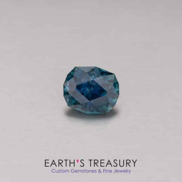 2.22-Carat Deep Blue-Green Montana Sapphire (Heated)