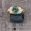 The "Calypso" Ring in 14k yellow gold with 2.11-carat Montana sapphire