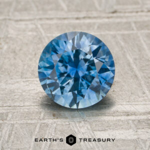 1.53-Carat Rich Sky Blue Montana Sapphire (Heated)
