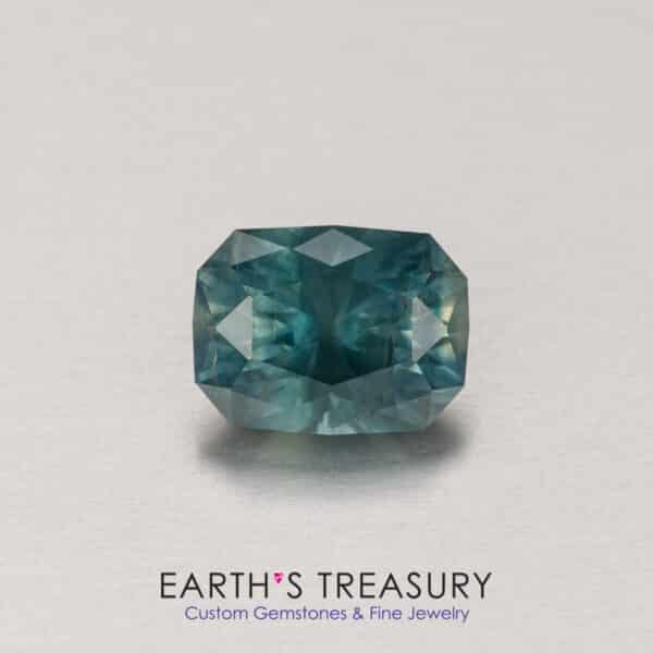 4.56-Carat Deep Blue-Green Montana Sapphire (Heated)