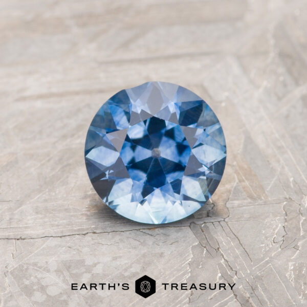 0.94-Carat Medium Blue Montana Sapphire (Heated) A blue Montana sapphire in an Old European-style cut (OEC)