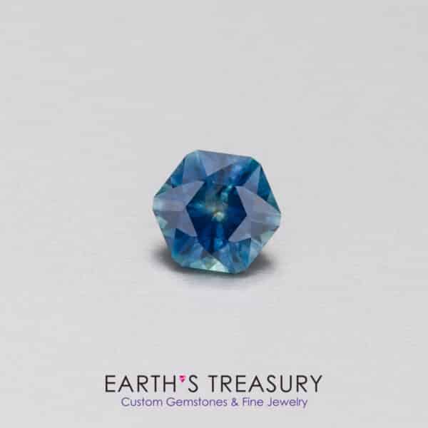 1.67-Carat Deep Blue-Green Montana Sapphire (Heated)
