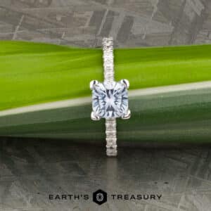The "Meissa" in 14k white gold with 1.47-Carat Montana Sapphire