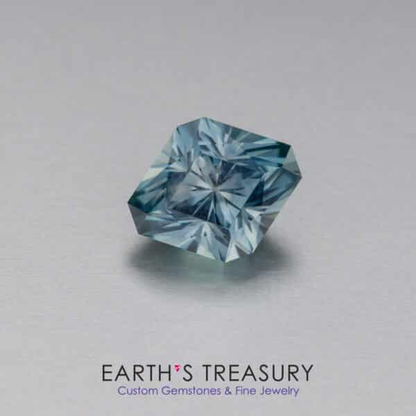 3.10-Carat Blue-Green Montana Sapphire