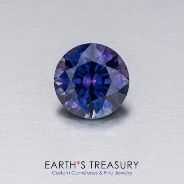 1.47-Carat Deep Blue-Purple Color Change Montana Sapphire (Heate