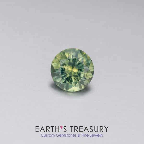 2.25-Carat Green-Yellow Particolored Montana Sapphire (Heated)