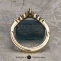 The "Merope" Band in 14k yellow gold