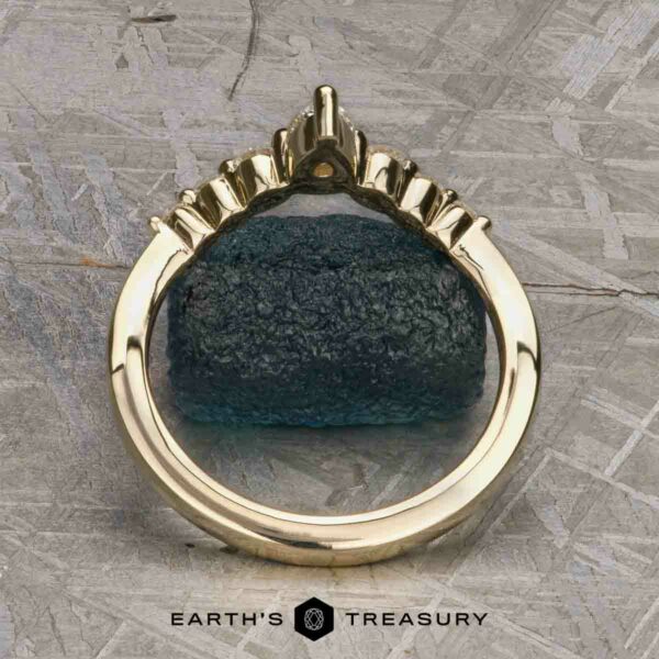 The "Merope" Band in 14k yellow gold The "Merope" Band in 14k yellow gold
