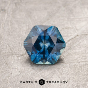 0.84-Carat Medium Blue Montana Sapphire (Heated)