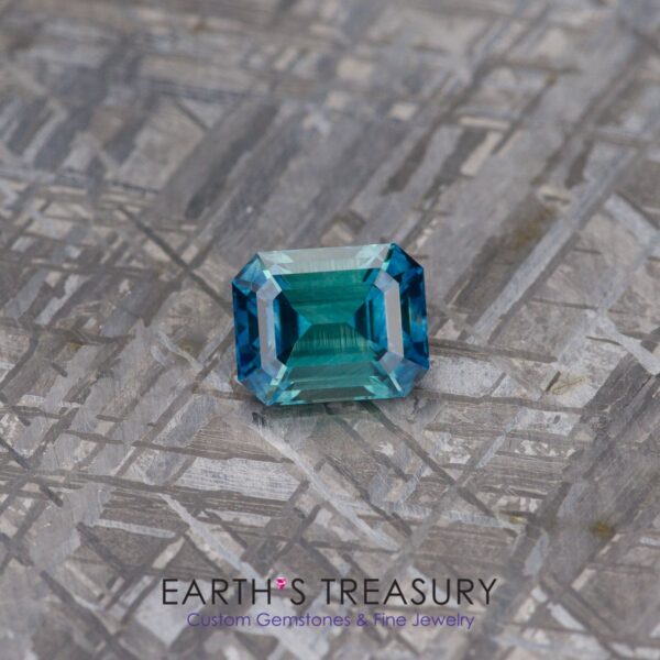 1.49-Carat Blue-Green Bicolored Montana Sapphire (Heated)