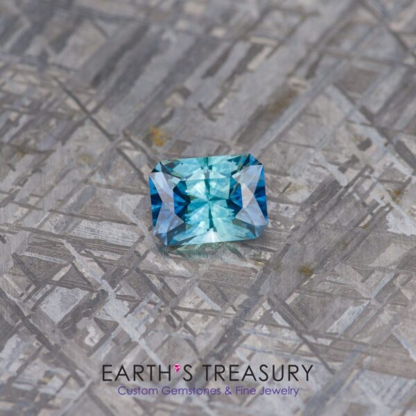 1.52-Carat Teal-Blue Bicolored Montana Sapphire (Heated)