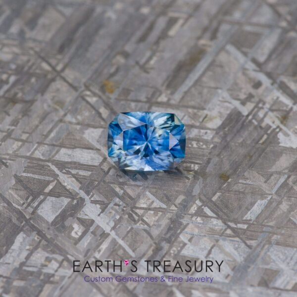 1.23-Carat Medium Blue Montana Sapphire (Heated)