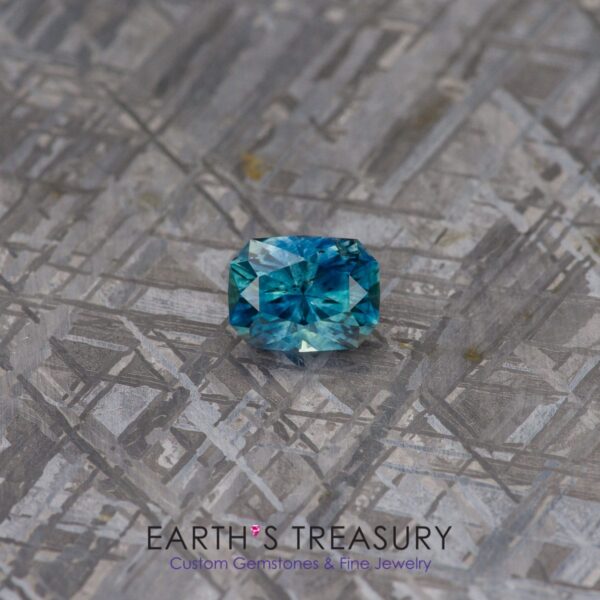 1.14-Carat Deep Blue-Green Montana Sapphire (Heated)